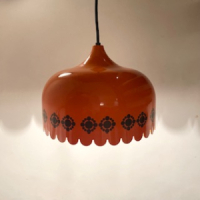 Kaj Franck oranje hanglamp 