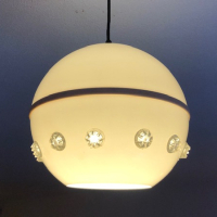 Space age hanglamp - sterretjes