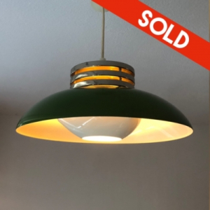 Groene Scandinavische hanglamp 