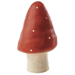 Heico paddenstoel lamp rood