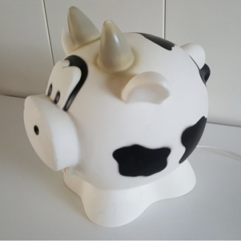 Cow bedroom lamp