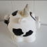 Cow bedroom lamp