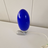 Ikea Fjorton tafellamp blauw