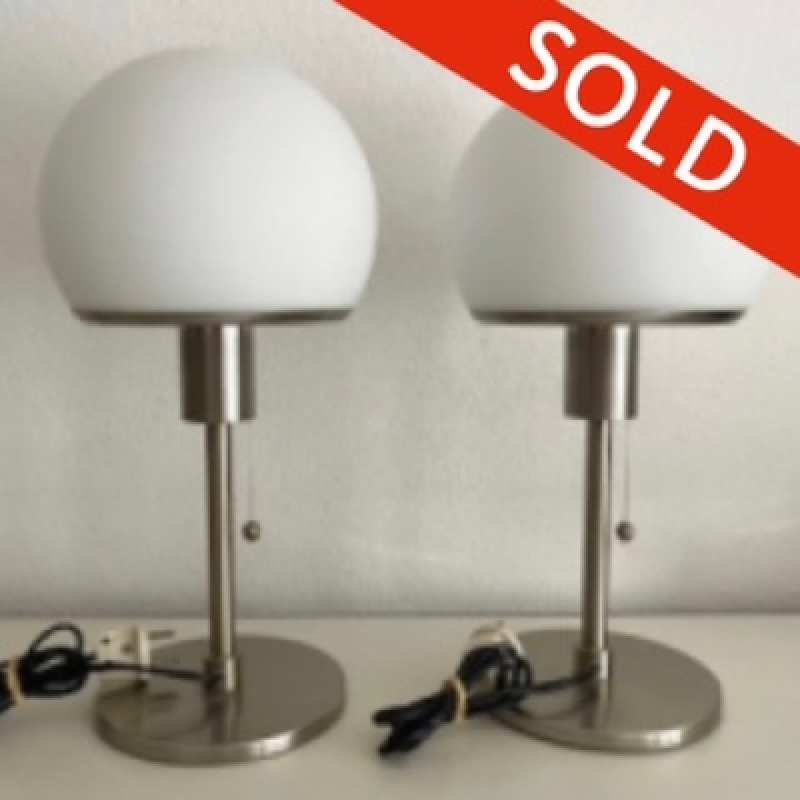 Massive Wagenfeld Bauhaus lamp