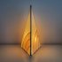 Stained glass 3D triangle lamp 