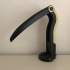 Toucan lamp - black