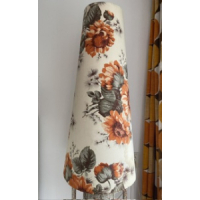 Oranje vaaslamp zonnebloemen