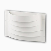 Wave slats wall lamp