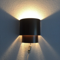 Massive vintage wandlamp 