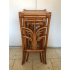 Bamboo rattan plant tables - large