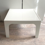 Creme white Flair side table
