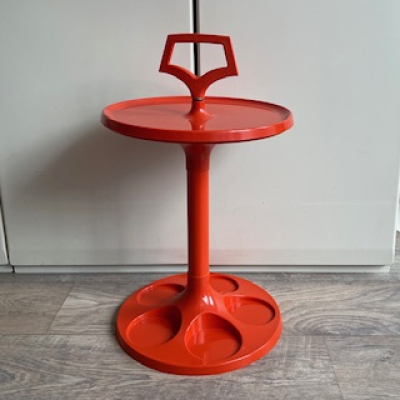 Orange Flair side table