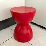 Tabouret diabolo rood
