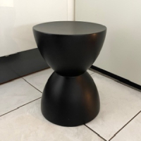 Tabouret diabolo zwart