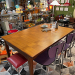 Topform uitschuifbare eettafel