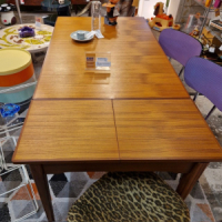 Topform uitschuifbare eettafel