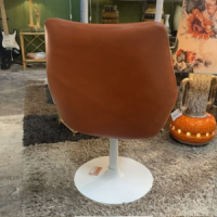 Oranje 70s fauteuil