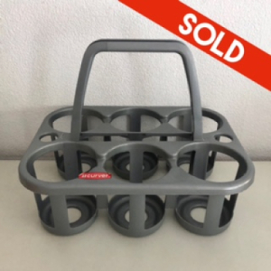 Curver bottles carrier - silver grey