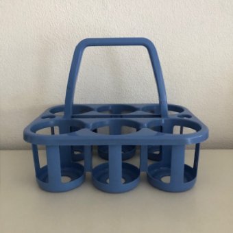 Curver bottles carrier - blue