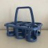 Curver bottles carrier - blue