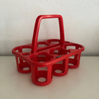 Curver bottles carrier - red