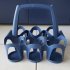 Tontarelli bottles carrier - blue