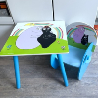 Barbapapa tafel stoel