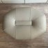 Grijze mushroom hocker