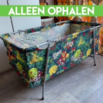 Camping logeer ledikant