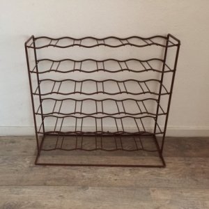 Brown Tomado wine rack