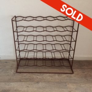 Brown Tomado wine rack
