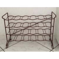 Bruin Tomado wijnrek 