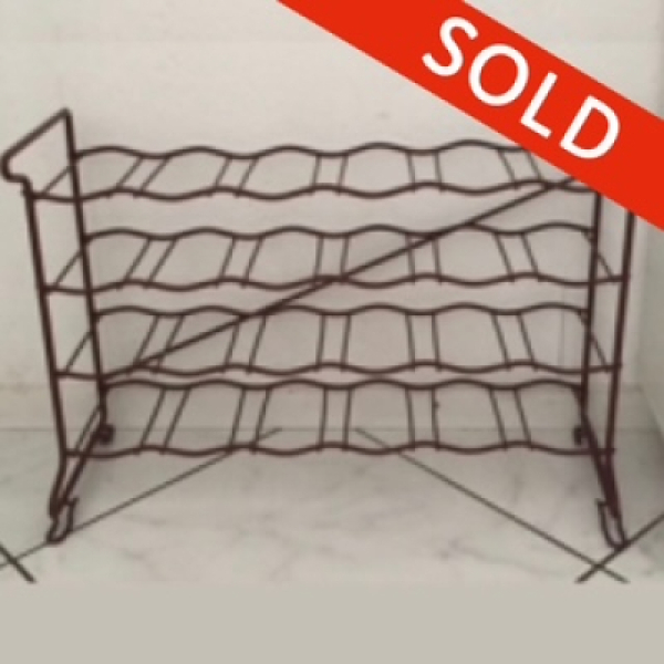 Bruin Tomado wijnrek 