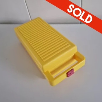 Gele cassette koffer Gele cassette koffer