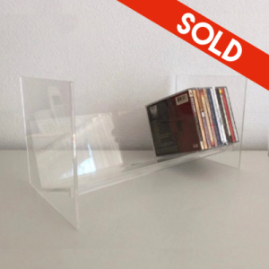 Plexiglas CD storage rack