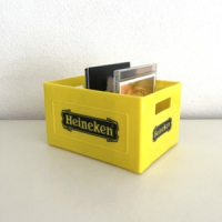 Heineken CD kratje - geel