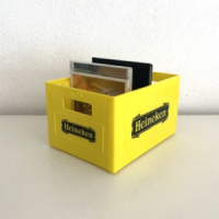 Heineken CD kratje - geel