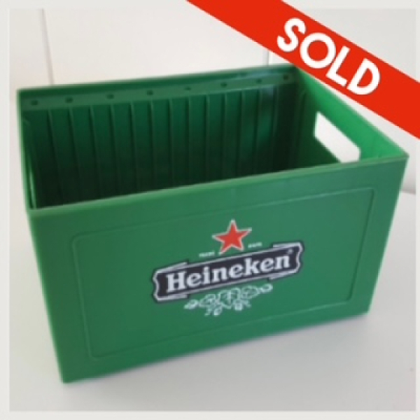 Heineken CD storage rack - green