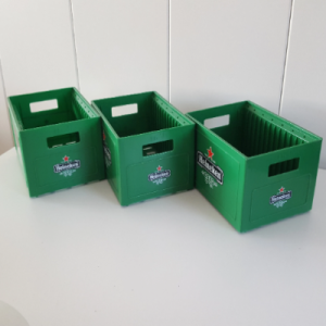 Heineken CD storage rack - green