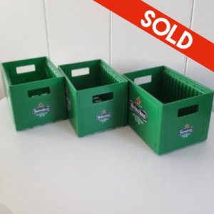 Heineken CD storage rack - green