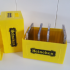 Heineken CD storage rack - yellow