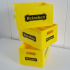 Heineken CD storage rack - yellow