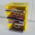 Heineken CD storage rack - yellow