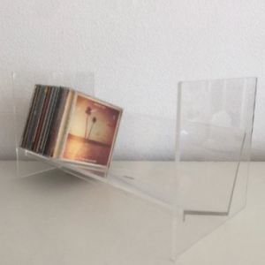 Plexiglass CD storage rack