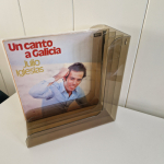 LP vinyl record storage- brown smoke