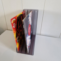 LP standaard L vormig grijs transparant