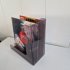 LP storage rack L shaped  grey tranparent