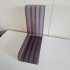 LP storage rack L shaped  grey tranparent
