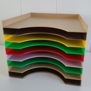 LP vinyl stackable rack