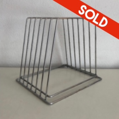 Chrome LP storage rack Chrome LP storage rack